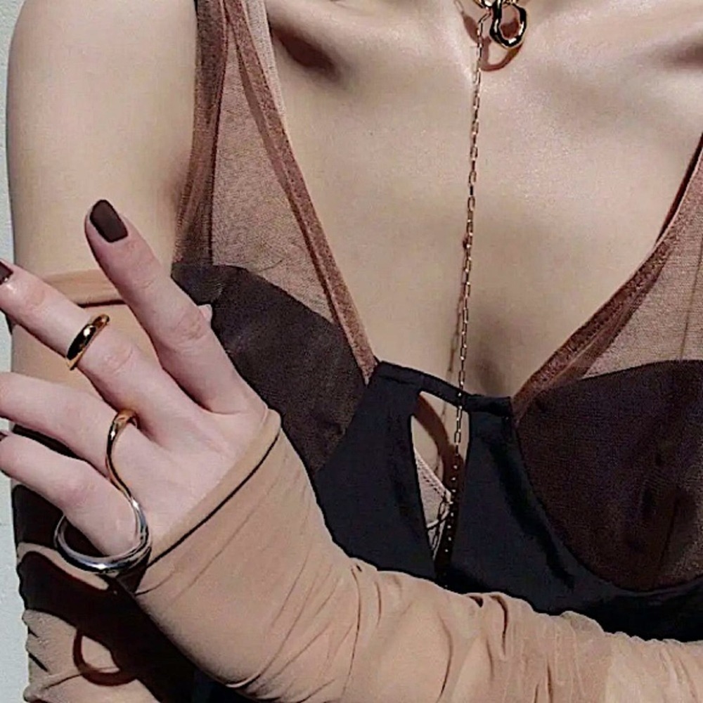 Sterling Silver Geometric Ring, Versatile, Creati… - image 8